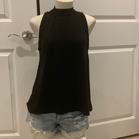 Free People Black Tank top - Picture 4 of 6